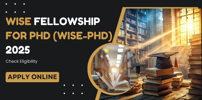 Wise Fellowship for PhD (WISE-PhD)